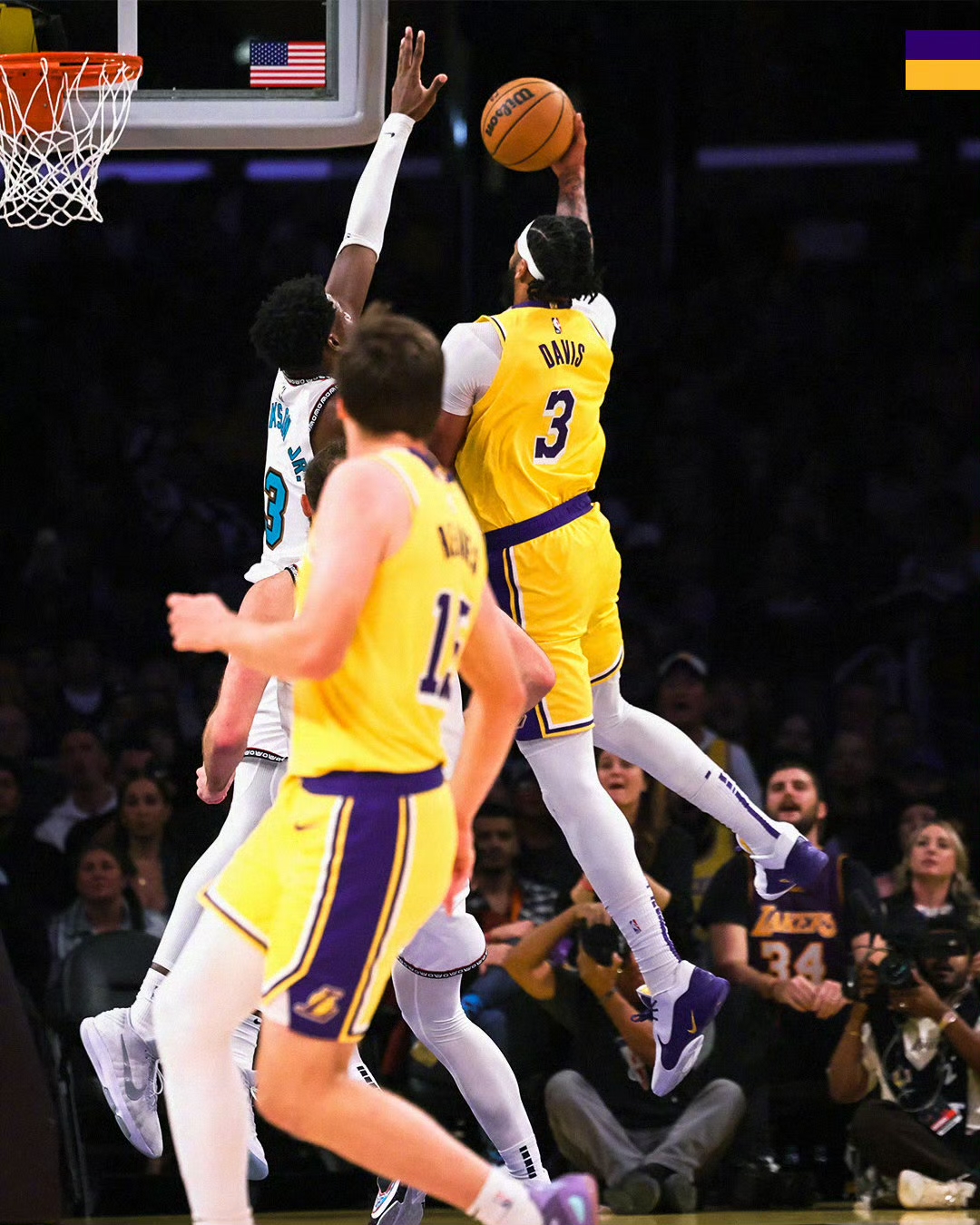 吉林队绝杀湖人，浓眉哥带队取胜